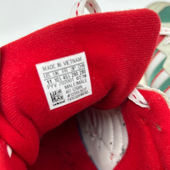 ADIDAS ZX930 X EQT NEVER MADE GHOST GREEN MENS SIZE 11 ATHLETIC SHOES - Picture 8 of 12